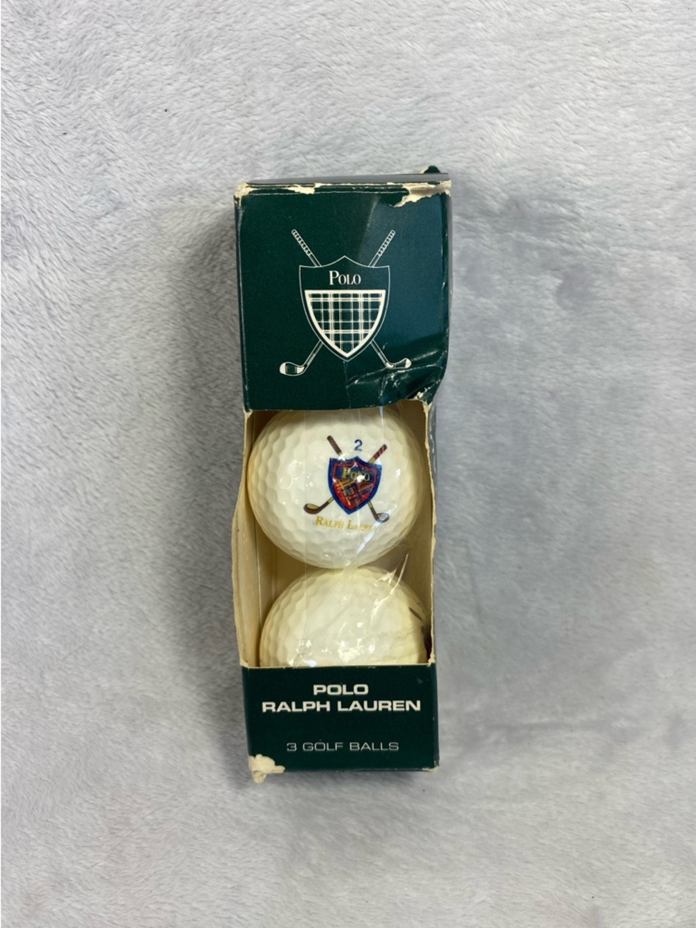 VTG Polo Ralph Lauren Golf Balls HPG of RAM-90 Compression Cut Proof Cover New - Picture 2 of 8